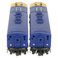 Lionel 6-18117 O Gauge Santa Fe Blue/Yellow F3 AA Diesel Set VG/Box