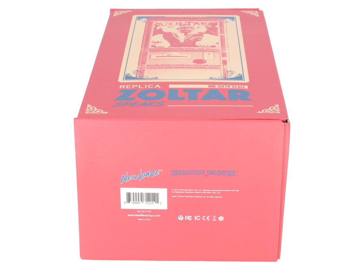 New Wave Toys RA-ZT-001 1:6 Zoltar Minature Animatronic Fortune Teller Machine EX/Box