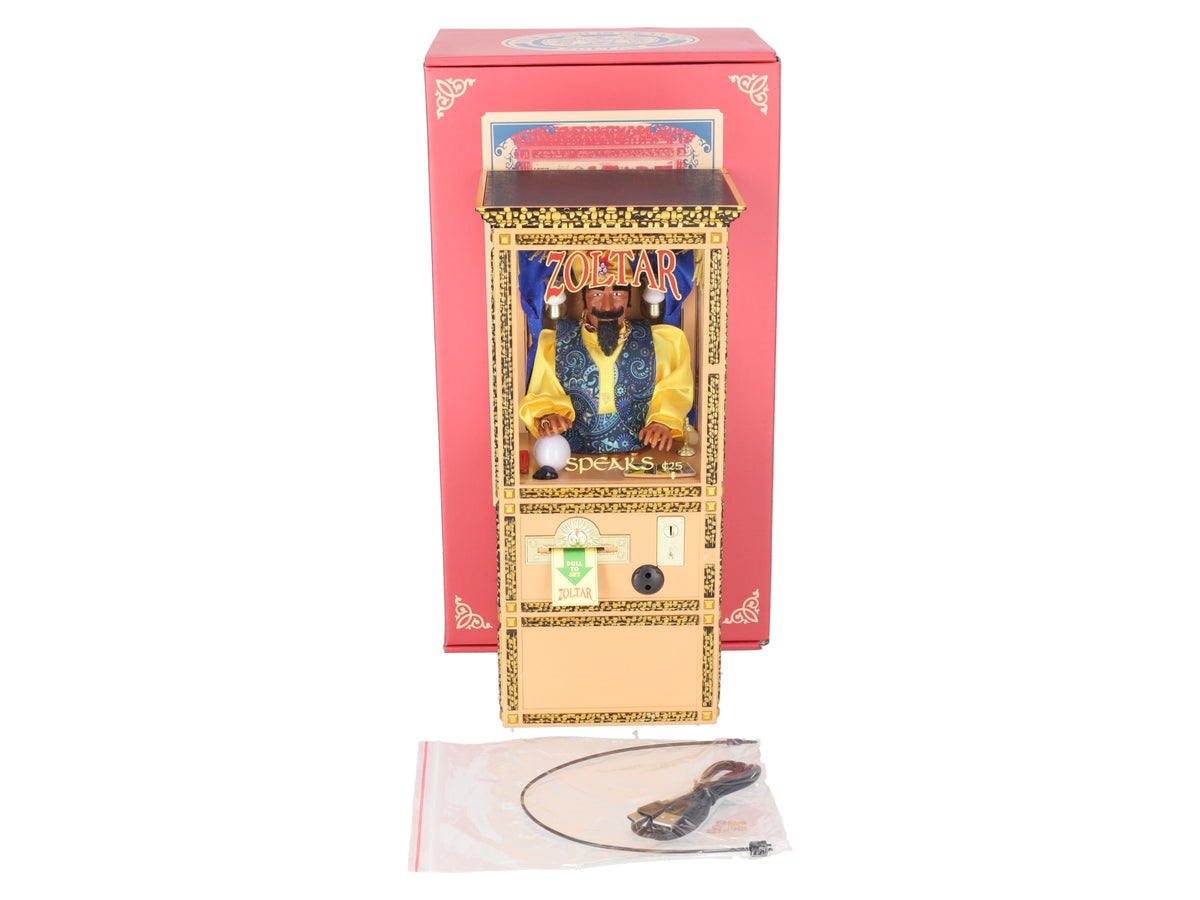 New Wave Toys RA-ZT-001 1:6 Zoltar Minature Animatronic Fortune Teller Machine EX/Box