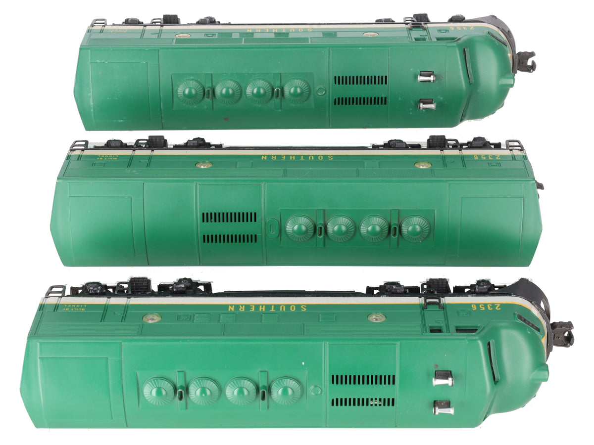 Lionel 2356 Vintage O Gauge Southern F-3 ABA Diesel Locomotive Set VG