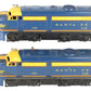 Lionel 208 Vintage O Santa Fe Alco AA Diesel Locomotive Set