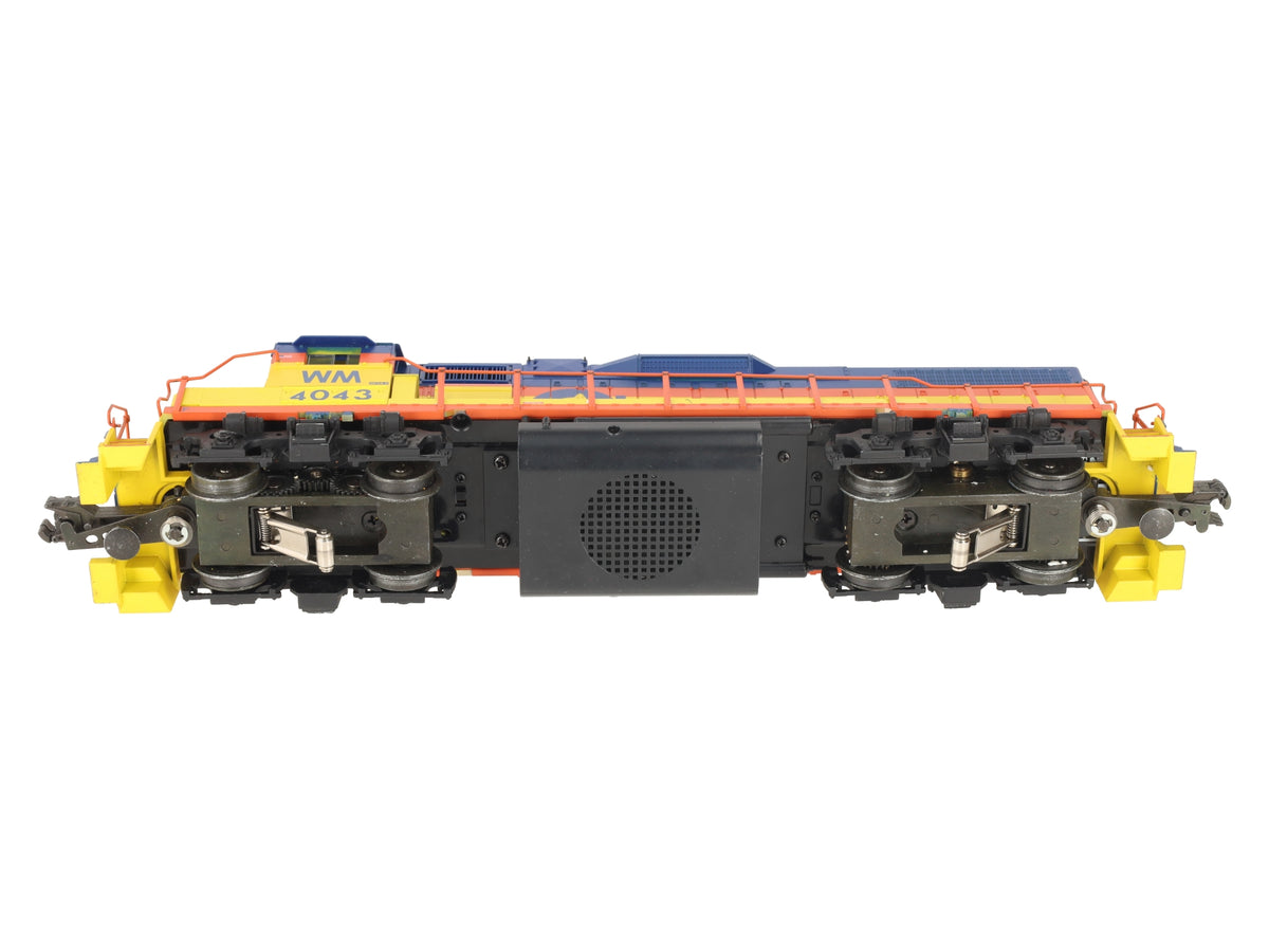 K-Line K2496-4043 O Gauge WM Chessie GP38-2 Diesel Locomotive #4043 EX/Box