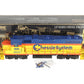 K-Line K2496-4043 O Gauge WM Chessie GP38-2 Diesel Locomotive #4043 EX/Box