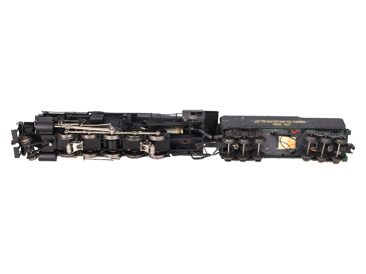 Custom O Gauge Southern 2-10-0 Steam Engine Locomotive and Tender