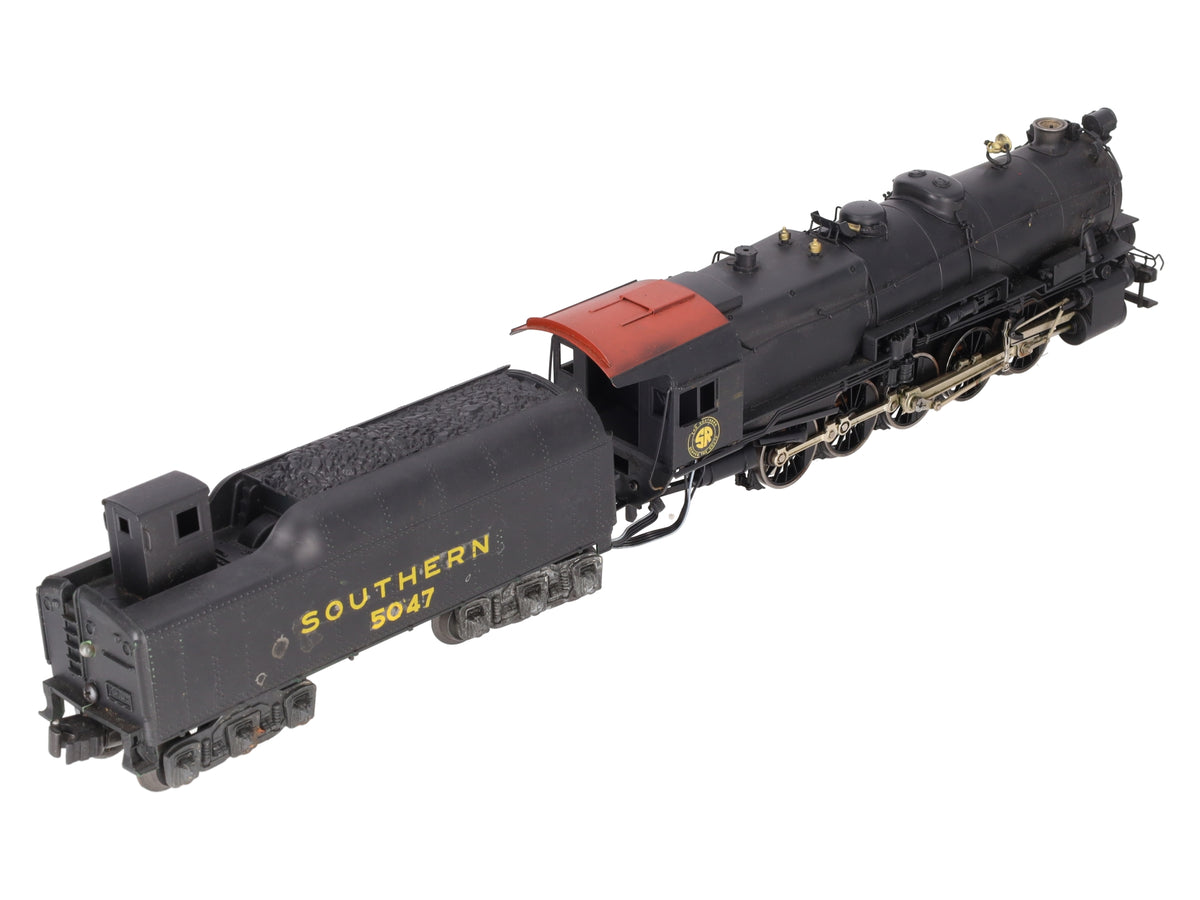 Custom O Gauge Southern 2-10-0 Steam Engine Locomotive and Tender