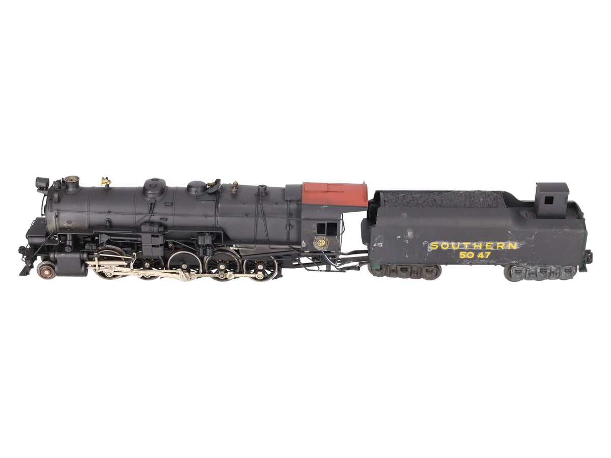 Custom O Gauge Southern 2-10-0 Steam Engine Locomotive and Tender