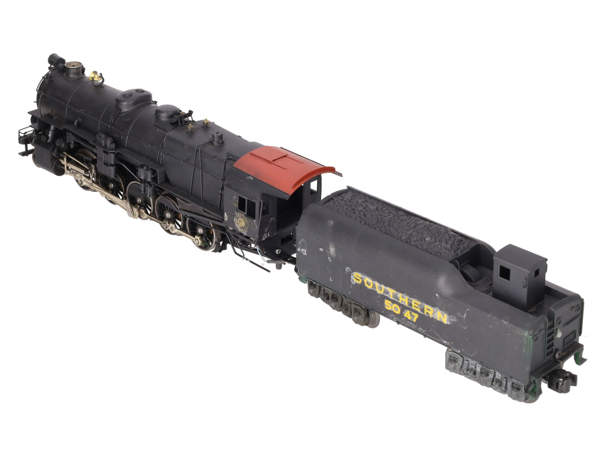 Custom O Gauge Southern 2-10-0 Steam Engine Locomotive and Tender