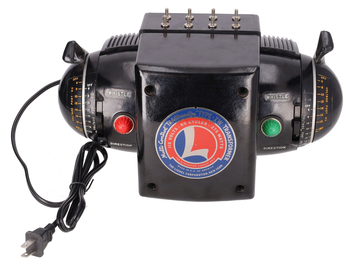 Lionel ZW Vintage O Trainmaster 275 Watt Transformer with Whistle VG