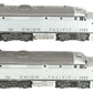 Lionel 2023 Vintage O Union Pacific Alco AA Diesel Locomotives - Silver & Gray VG