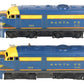 Lionel 204 Vintage O Santa Fe AA Diesel Locomotive Set VG