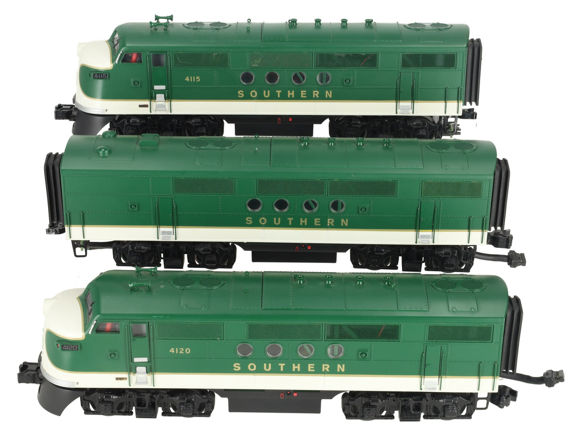 MTH 20-2445-1 O Gauge Southern FT ABA Diesel Engine Set #4115/4318/4120 w/PS2 EX
