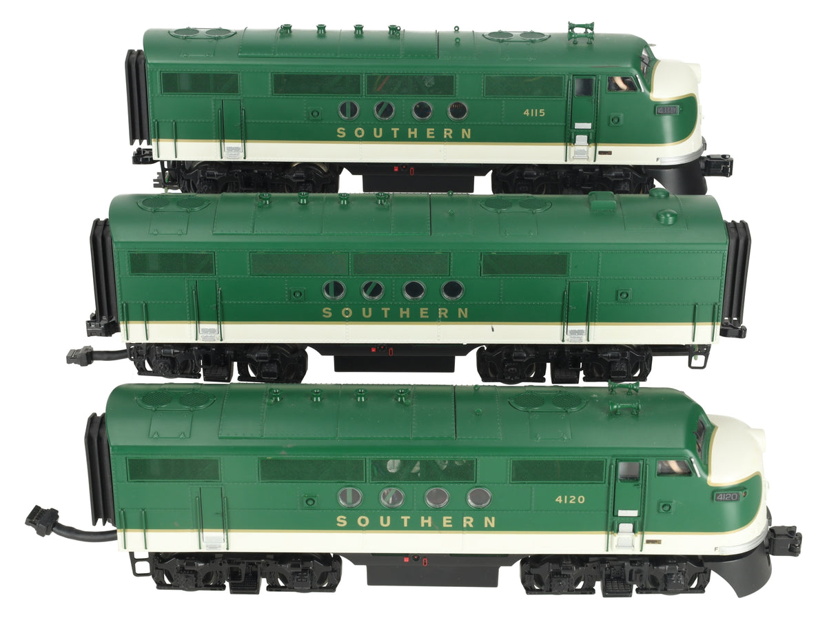 MTH 20-2445-1 O Gauge Southern FT ABA Diesel Engine Set #4115/4318/4120 w/PS2 EX