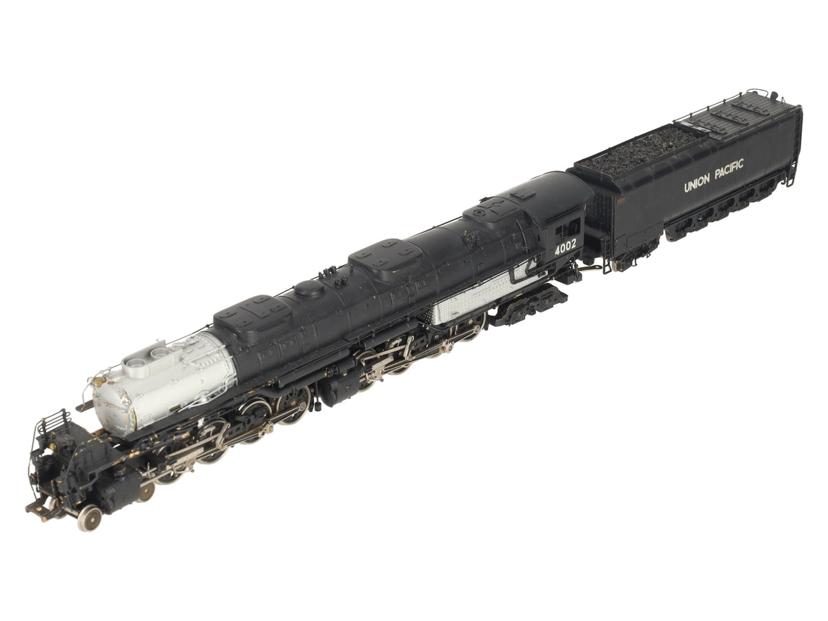 Tenshodo 126 HO BRASS UP 4-8-8-4 Big Boy Steam Locomotive & Tender - Painted/Box
