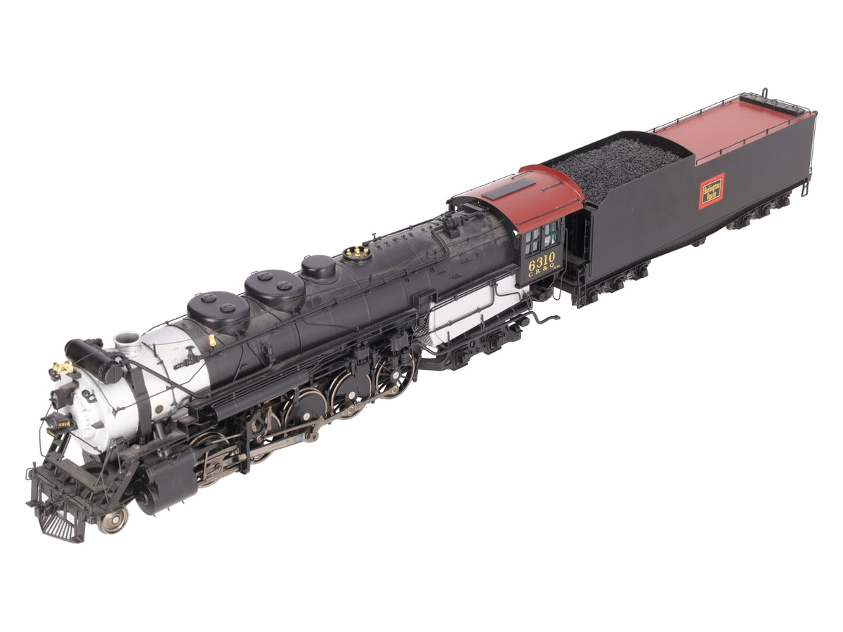 Sunset Models 6310 O 2-Rail BRASS CB&Q Colorado 2-10-4 Steam Loco & Tender -F/P EX/Box