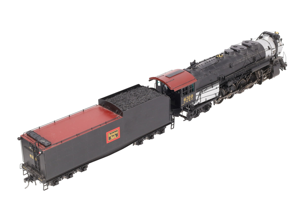 Sunset Models 6310 O 2-Rail BRASS CB&Q Colorado 2-10-4 Steam Loco & Tender -F/P EX/Box