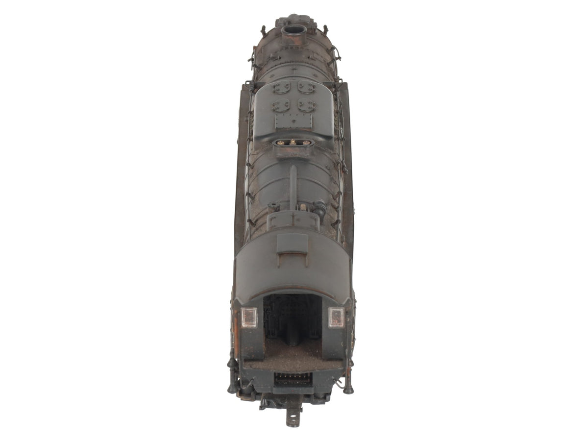 Broadway Limited HO Scale J-1 CUSTOM WEATHERED 2-10-4 Steam Locomotive #6170 VG
