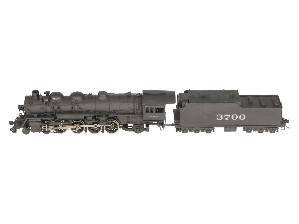 Balboa 3700 HO BRASS Santa Fe 4-8-2 Steam Locomotive & Tender -Painted