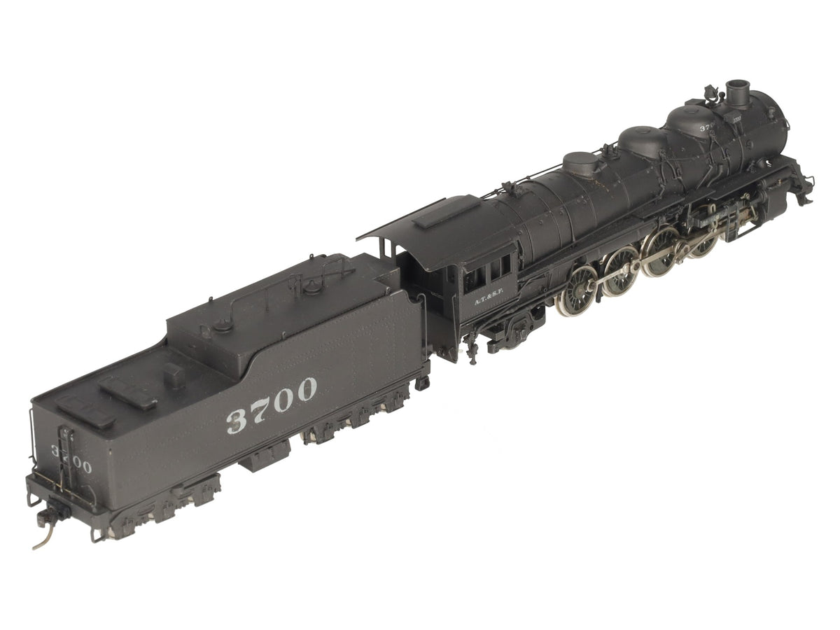 Balboa 3700 HO BRASS Santa Fe 4-8-2 Steam Locomotive & Tender -Painted