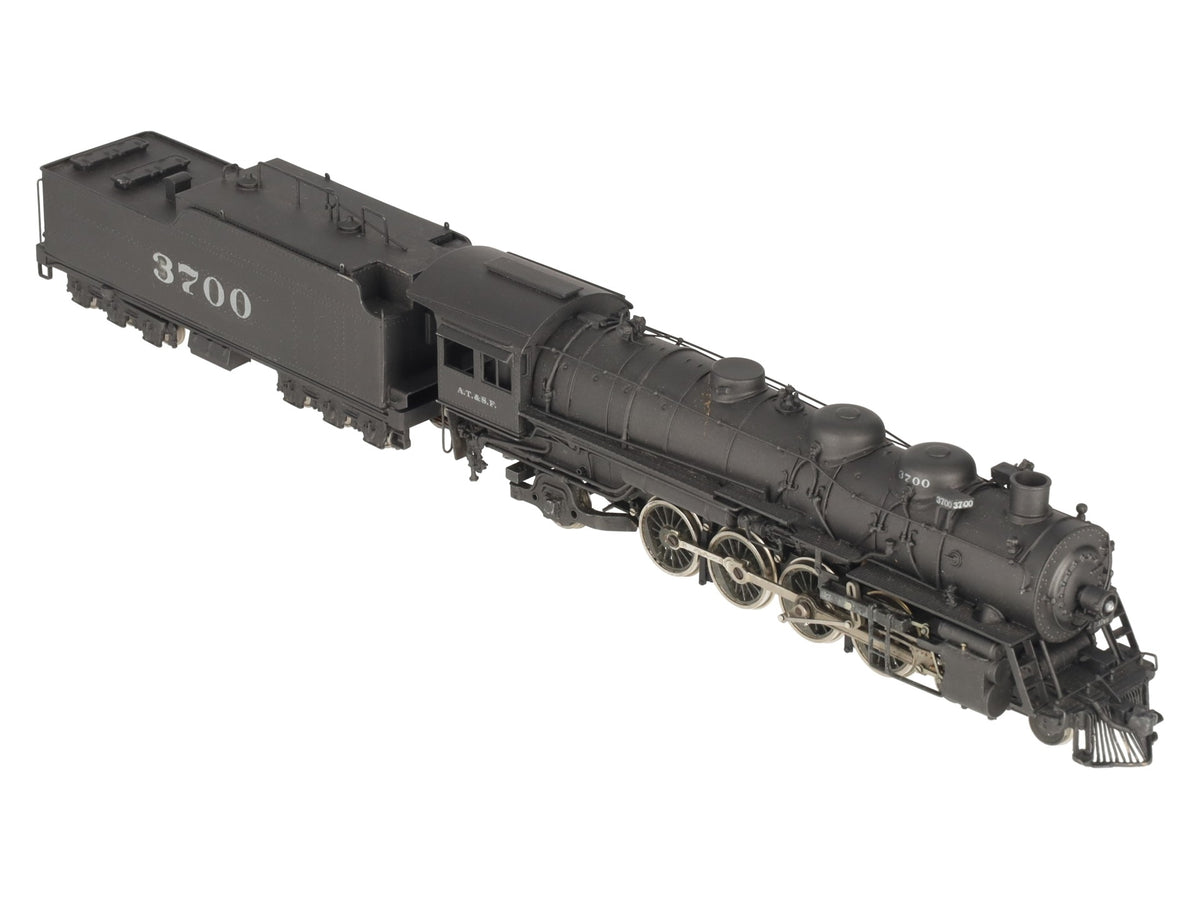 Balboa 3700 HO BRASS Santa Fe 4-8-2 Steam Locomotive & Tender -Painted