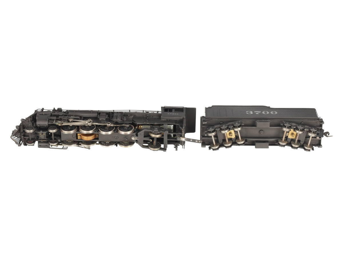 Balboa 3700 HO BRASS Santa Fe 4-8-2 Steam Locomotive & Tender -Painted