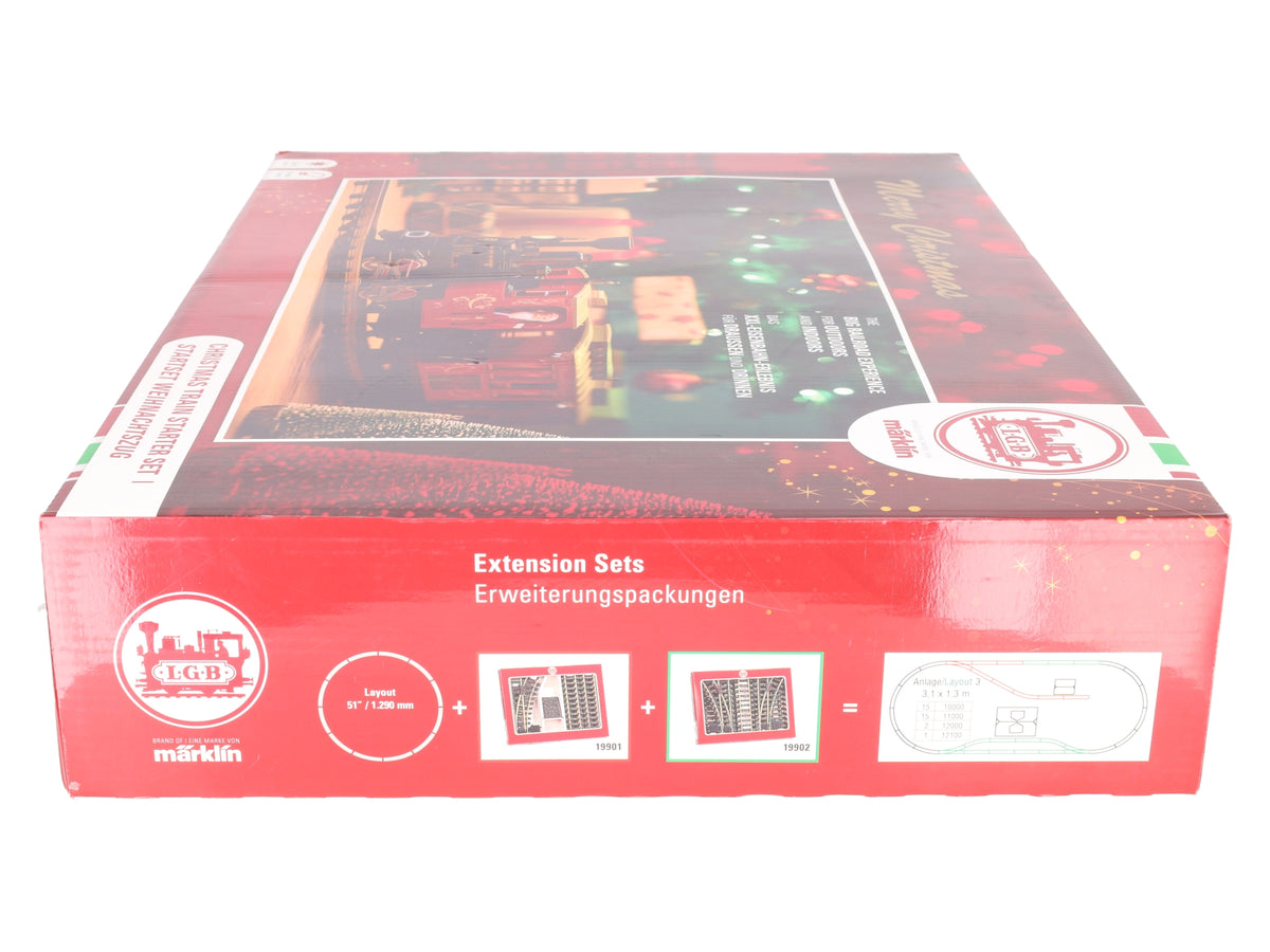 LGB 72308 Christmas Train G Scale Steam Freight Starter Set LN/Box
