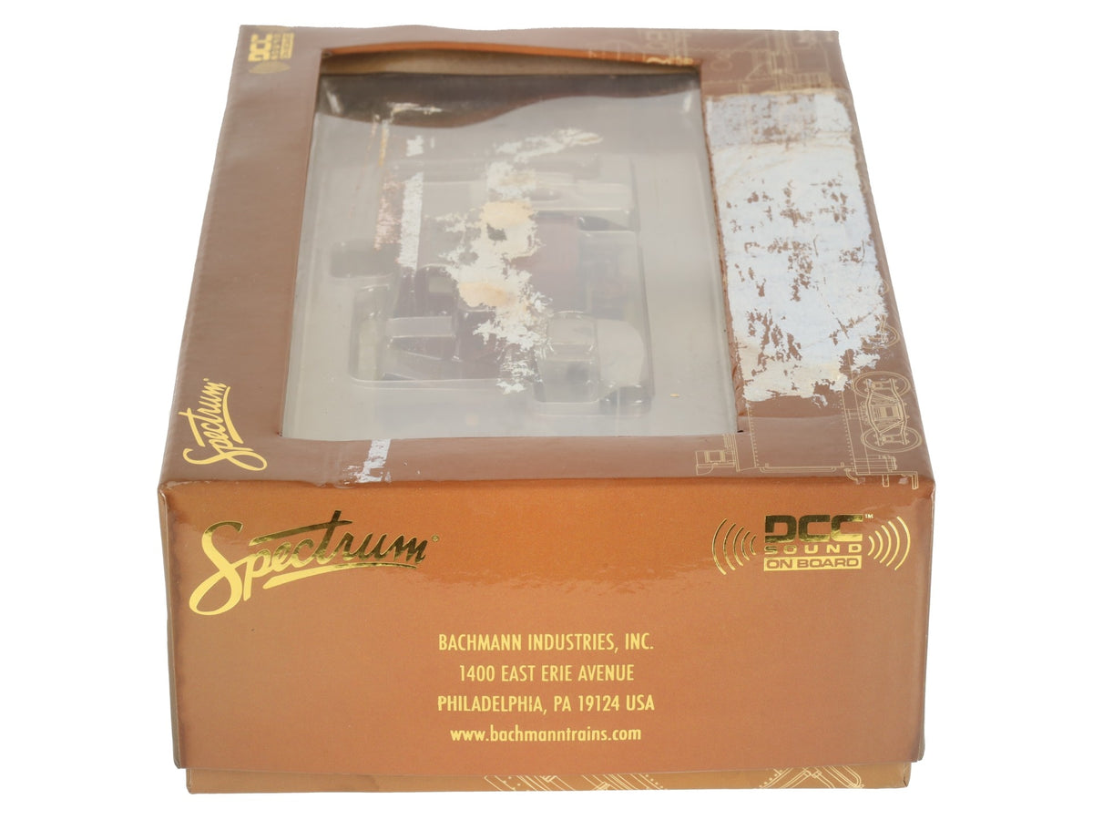 Bachmann 28201 On30 Painted & Unlettered 0-4-2 Porter Steam Loco w Sound & DCC EX/Box