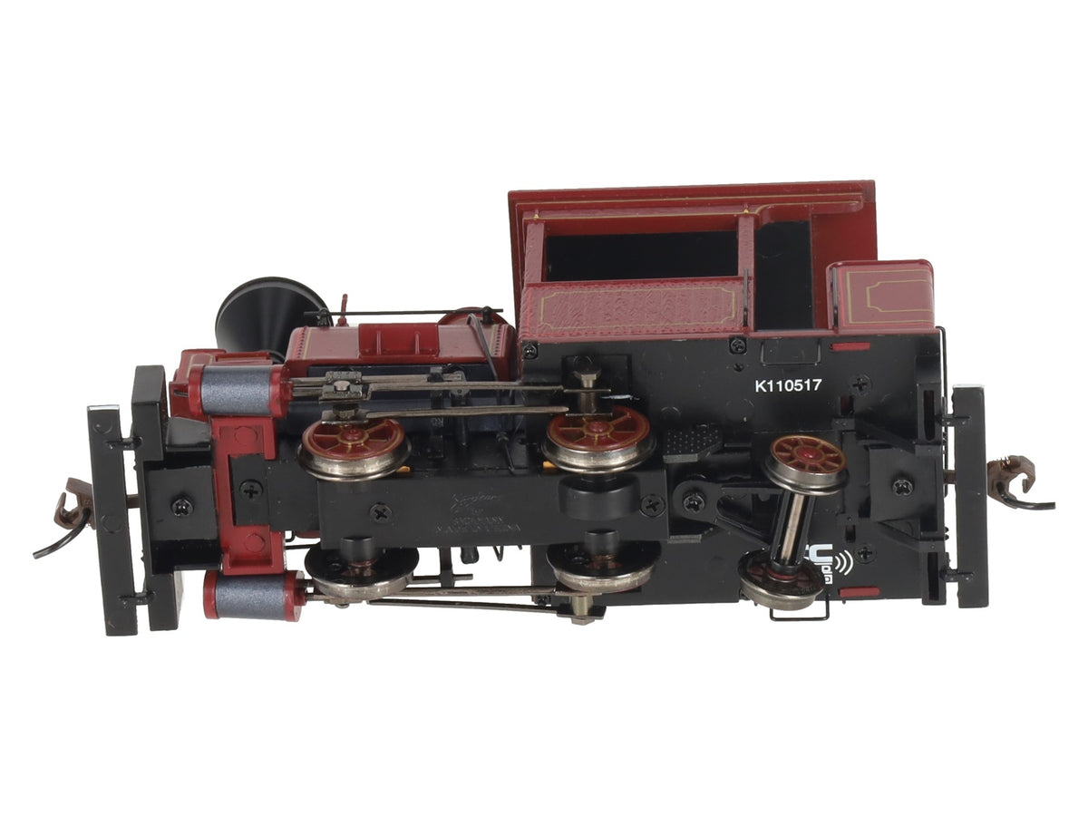 Bachmann 28201 On30 Painted & Unlettered 0-4-2 Porter Steam Loco w Sound & DCC EX/Box
