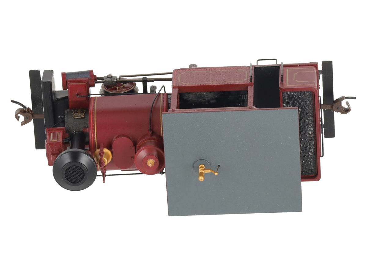 Bachmann 28201 On30 Painted & Unlettered 0-4-2 Porter Steam Loco w Sound & DCC EX/Box