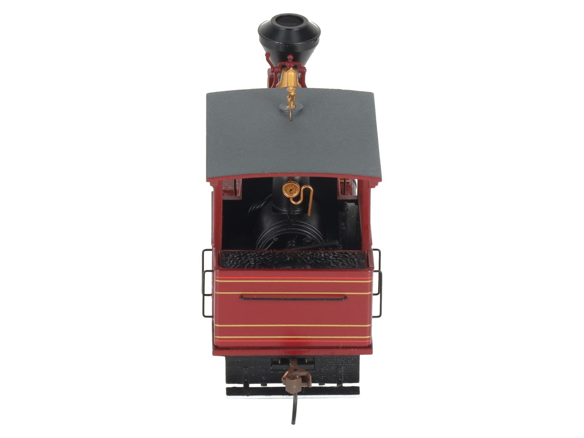 Bachmann 28201 On30 Painted & Unlettered 0-4-2 Porter Steam Loco w Sound & DCC EX/Box