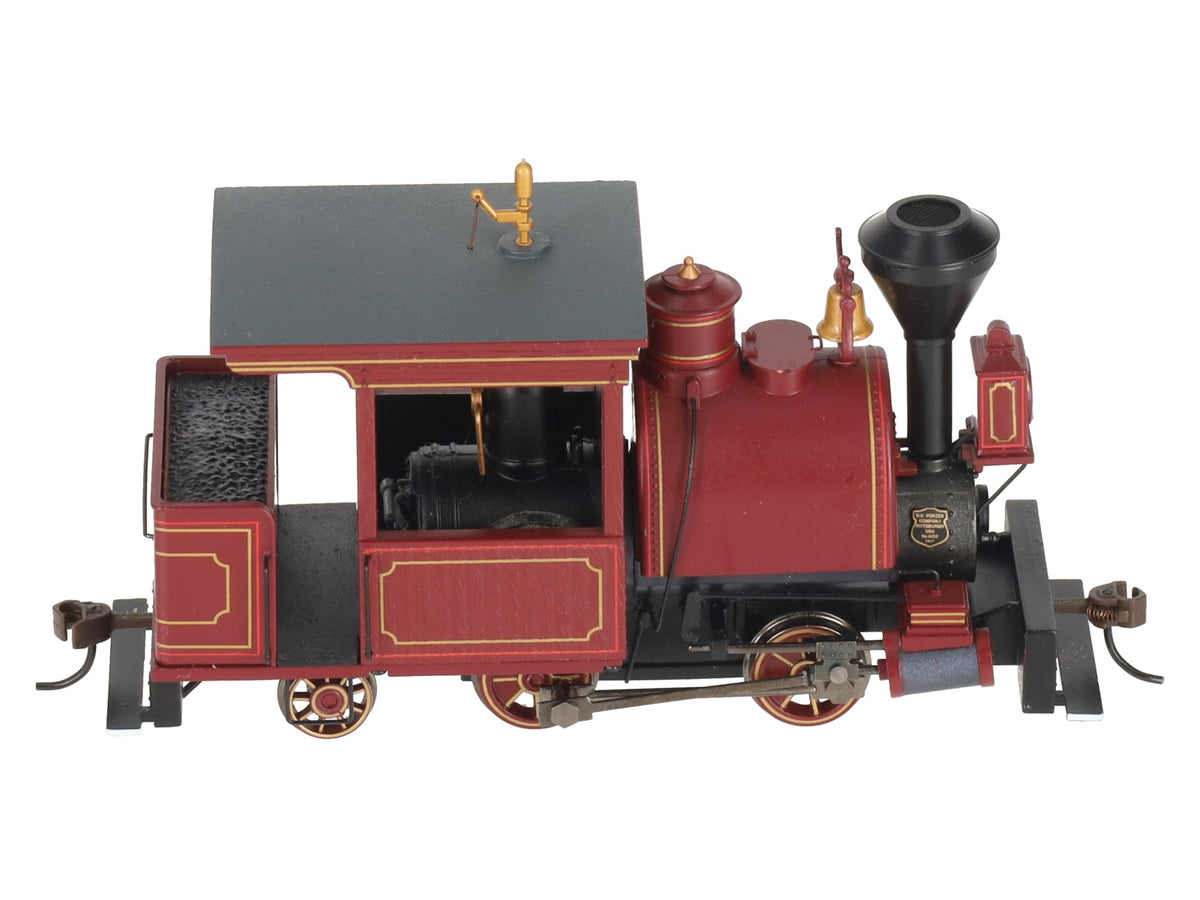 Bachmann 28201 On30 Painted & Unlettered 0-4-2 Porter Steam Loco w Sound & DCC EX/Box