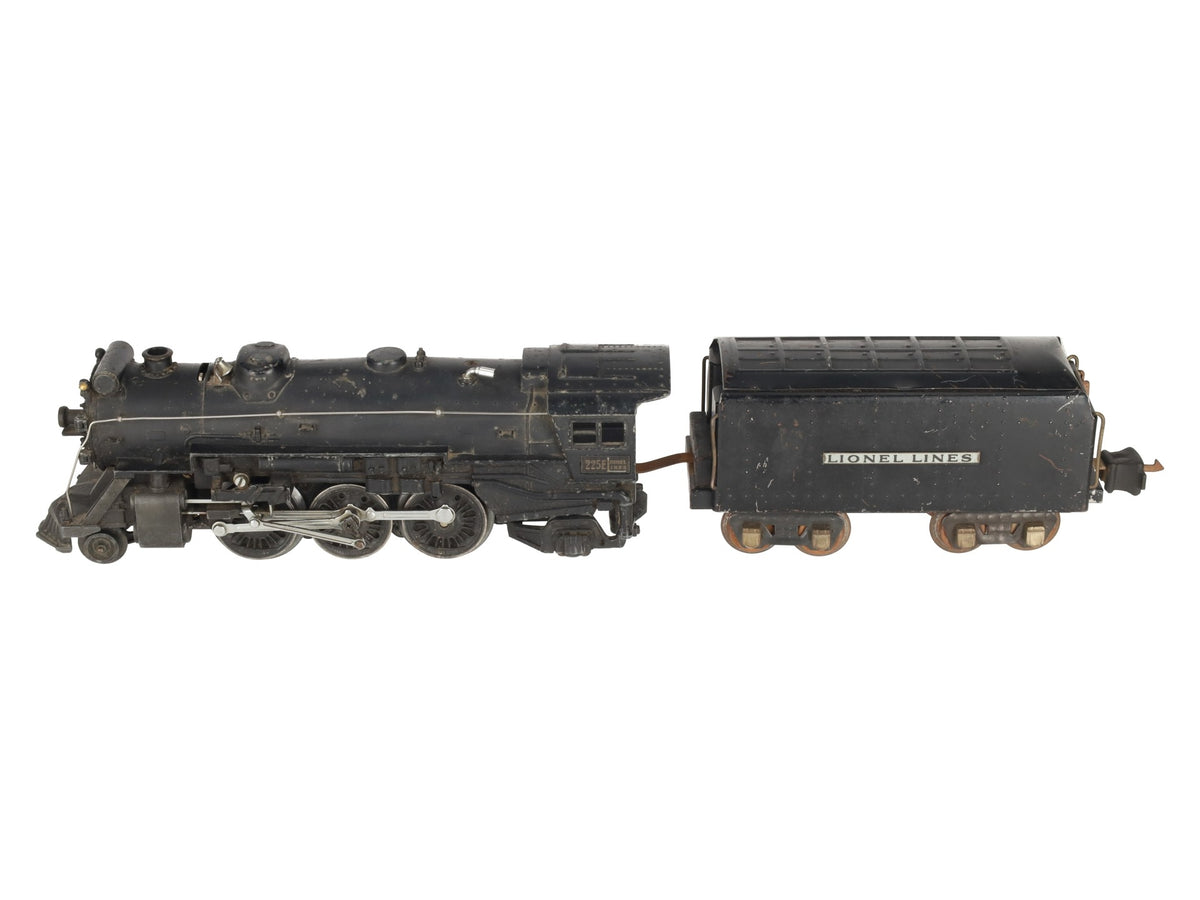 Lionel 225E Vintage O Gauge Gray 2-6-2 Diecast Steam Locomotive w/265W