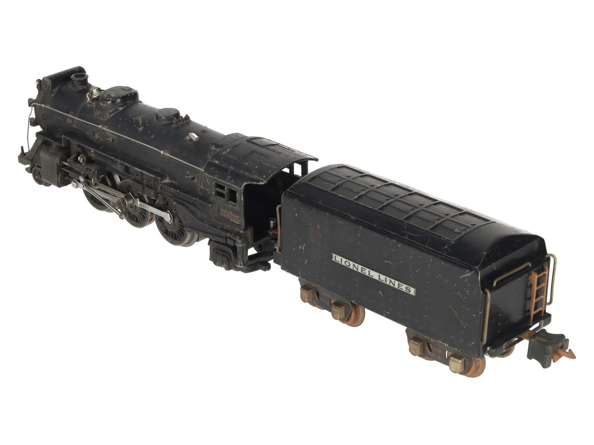 Lionel 225E Vintage O Gauge Gray 2-6-2 Diecast Steam Locomotive w/265W