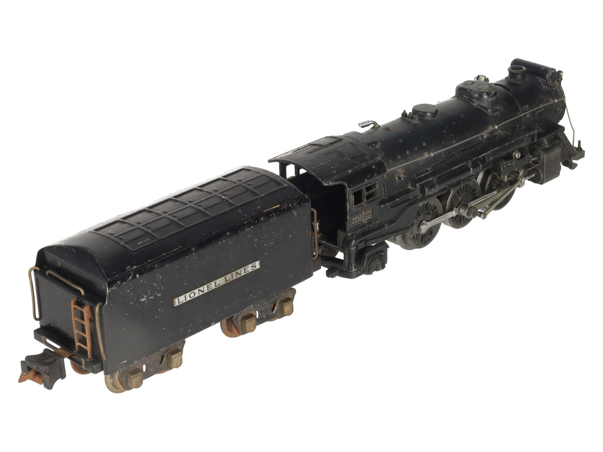 Lionel 225E Vintage O Gauge Gray 2-6-2 Diecast Steam Locomotive w/265W
