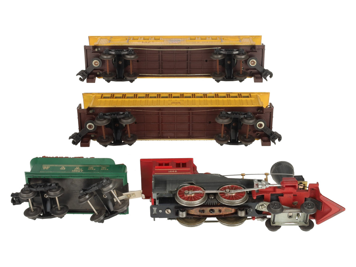 Lionel 1612 Vintage O Gauge 1862 General Passenger Set VG