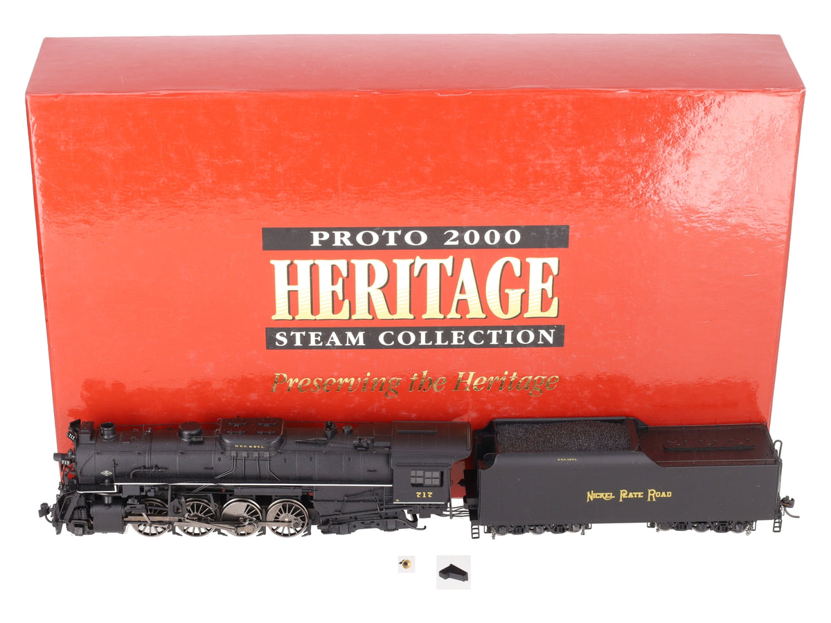 Proto 2000 30016 HO Scale NKP USRA 2-8-4 Steam Locomotive & Tender #717 EX/Box