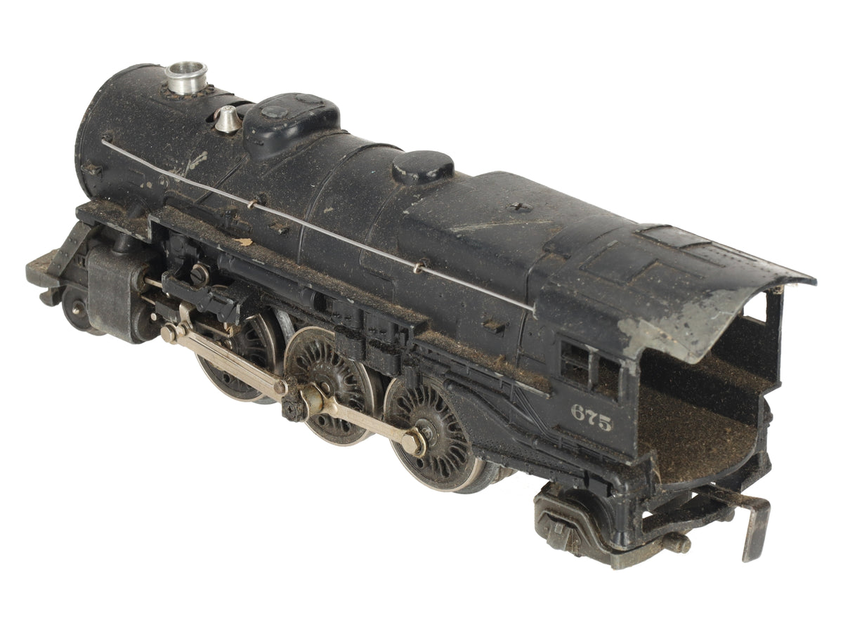 Lionel 675 Vintage O 2-6-2 K-4 Pacific Diecast Steam Locomotive