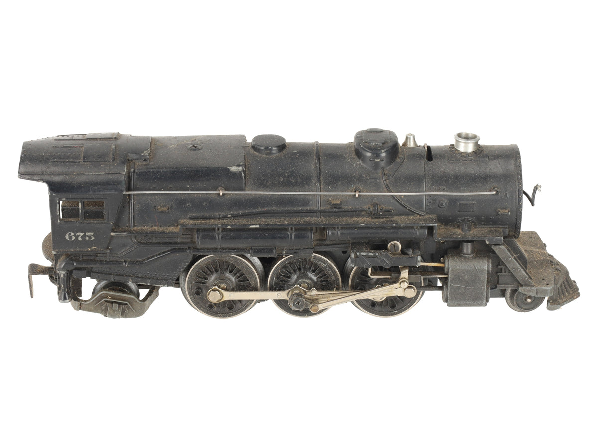 Lionel 675 Vintage O 2-6-2 K-4 Pacific Diecast Steam Locomotive