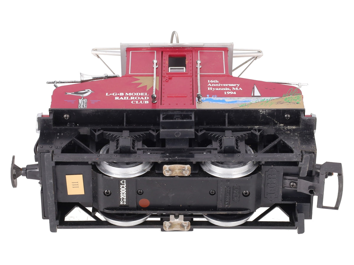 LGB 2030CL G LGB RR Club 16th Anniversary E-1 Steeple Cab Electric Locomotive VG/Box