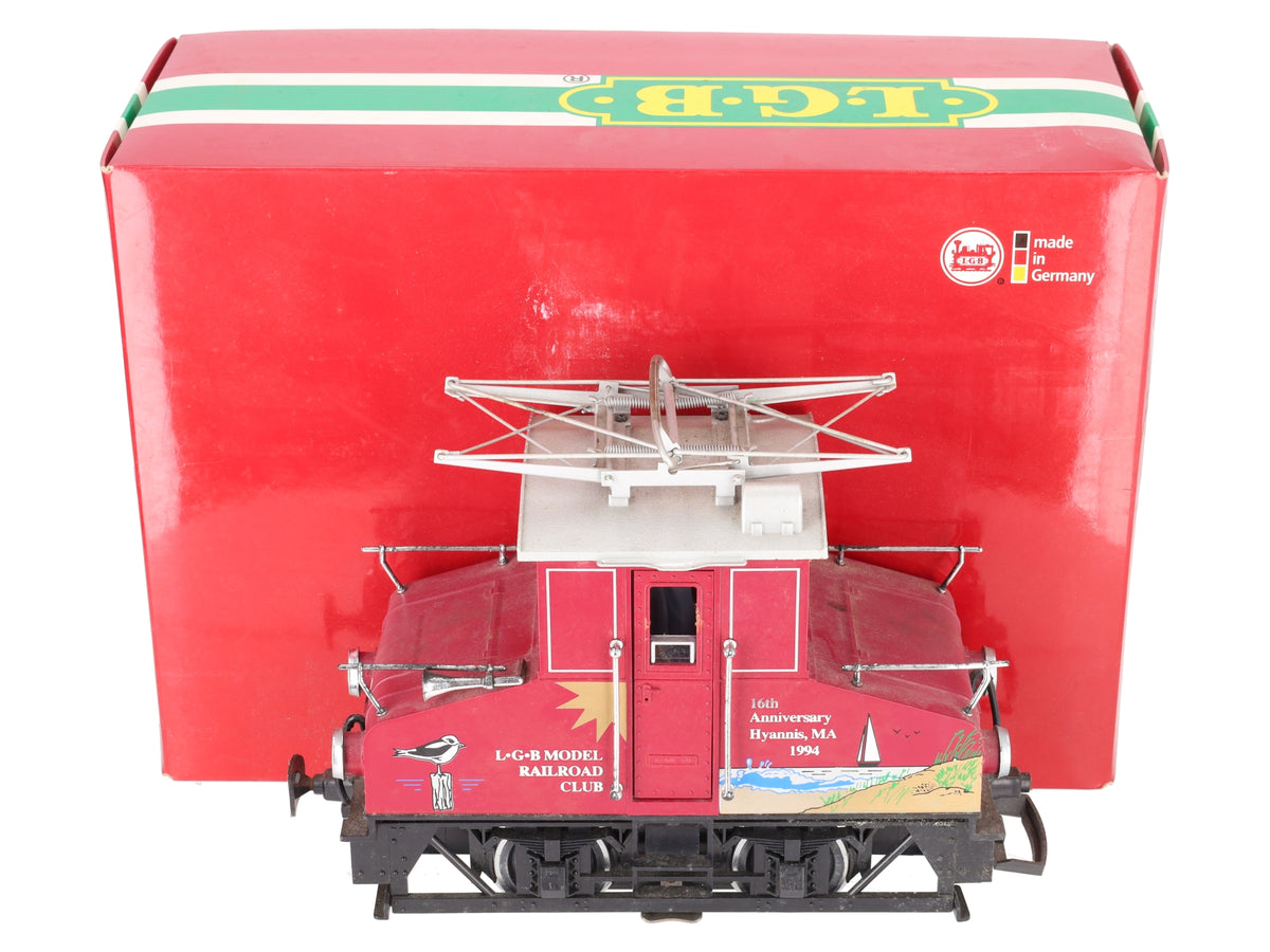 LGB 2030CL G LGB RR Club 16th Anniversary E-1 Steeple Cab Electric Locomotive VG/Box