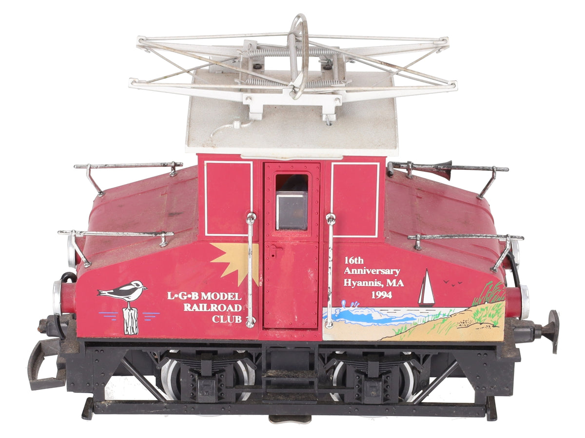 LGB 2030CL G LGB RR Club 16th Anniversary E-1 Steeple Cab Electric Locomotive VG/Box