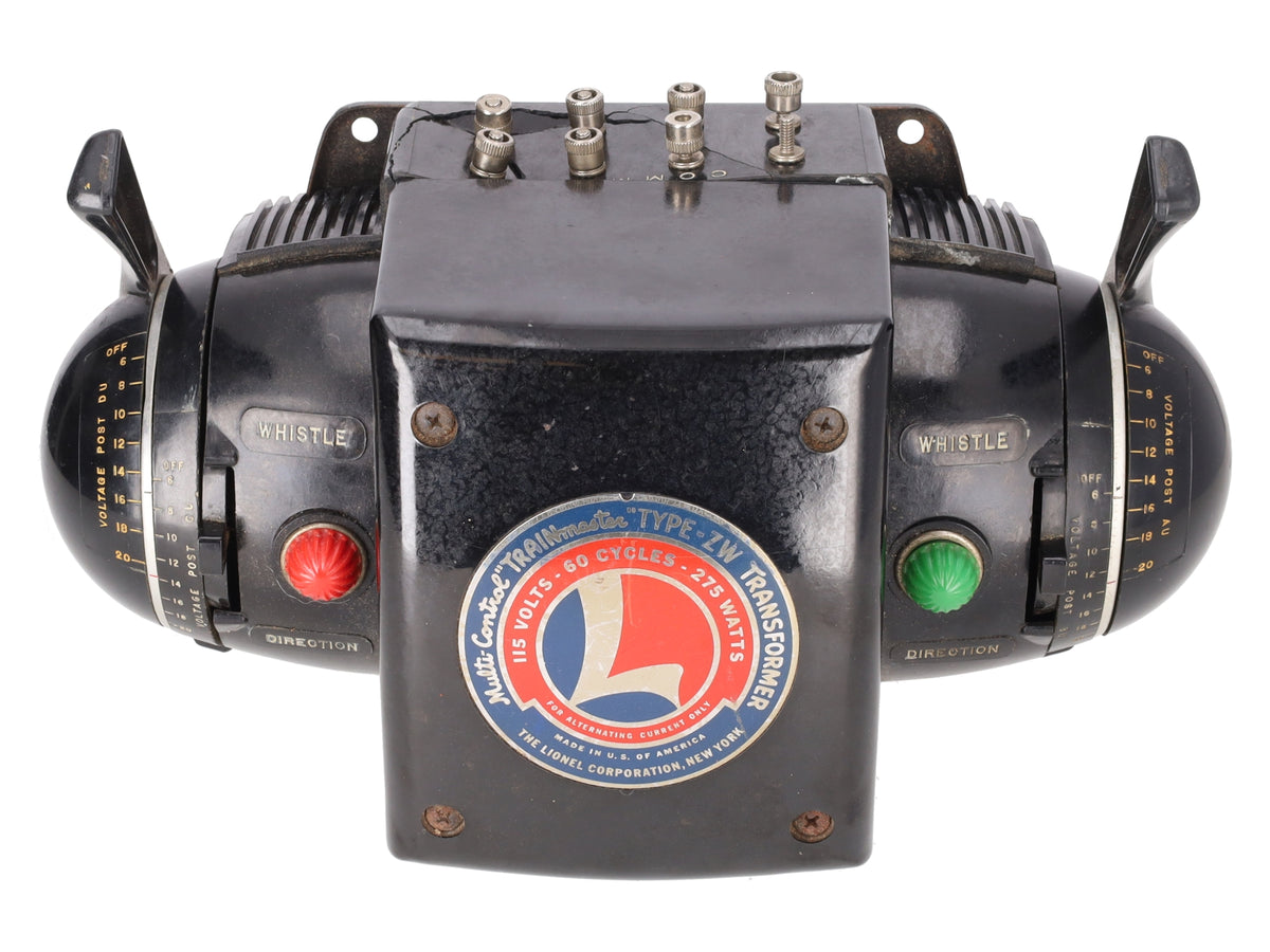 Lionel ZW Vintage O Gauge Trainmaster 275 Watt Transformer with Whistle