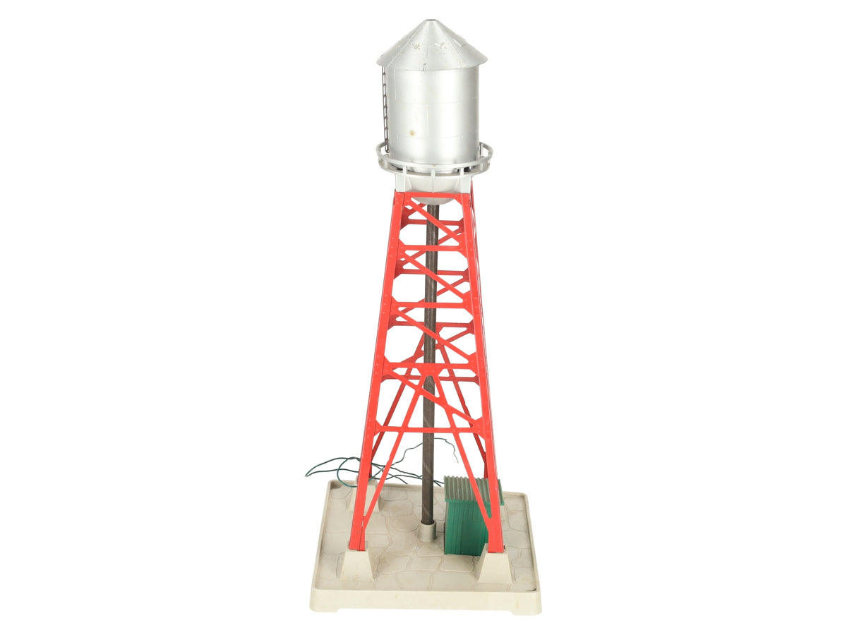 Lionel 193 Vintage O Red Industrial Water Tower VG
