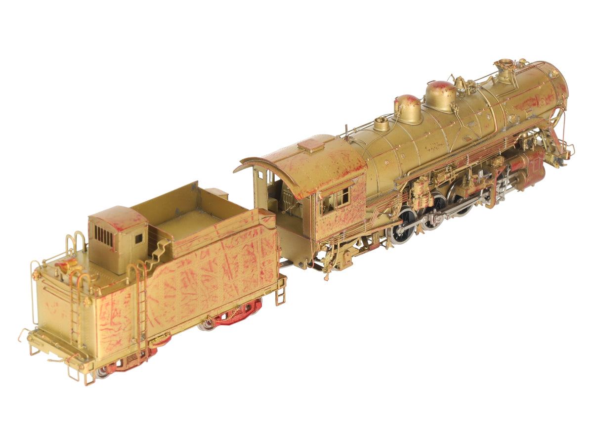 Sunset Models HO BRASS Denver & Salt Lake 2-8-2 (FWH) Steam Loco & Tender VG/Box