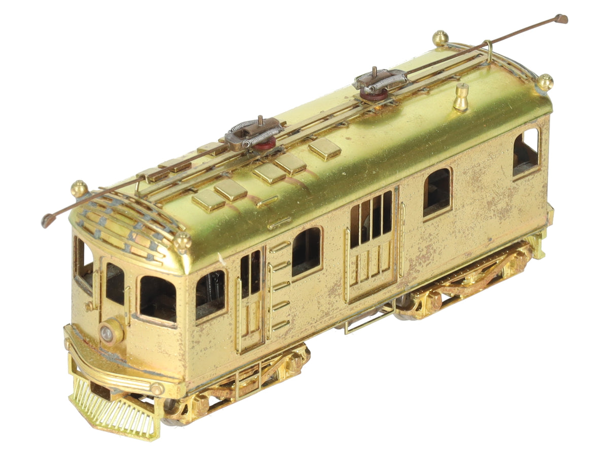 E. Suydam & Co 1561 Brass HO Illinois Terminal Class B Interurban 8 Wheel VG/Box