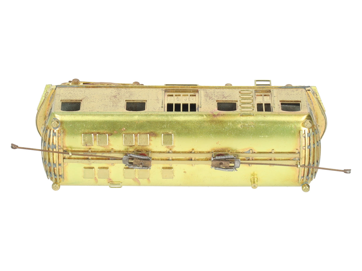 E. Suydam & Co 1561 Brass HO Illinois Terminal Class B Interurban 8 Wheel VG/Box