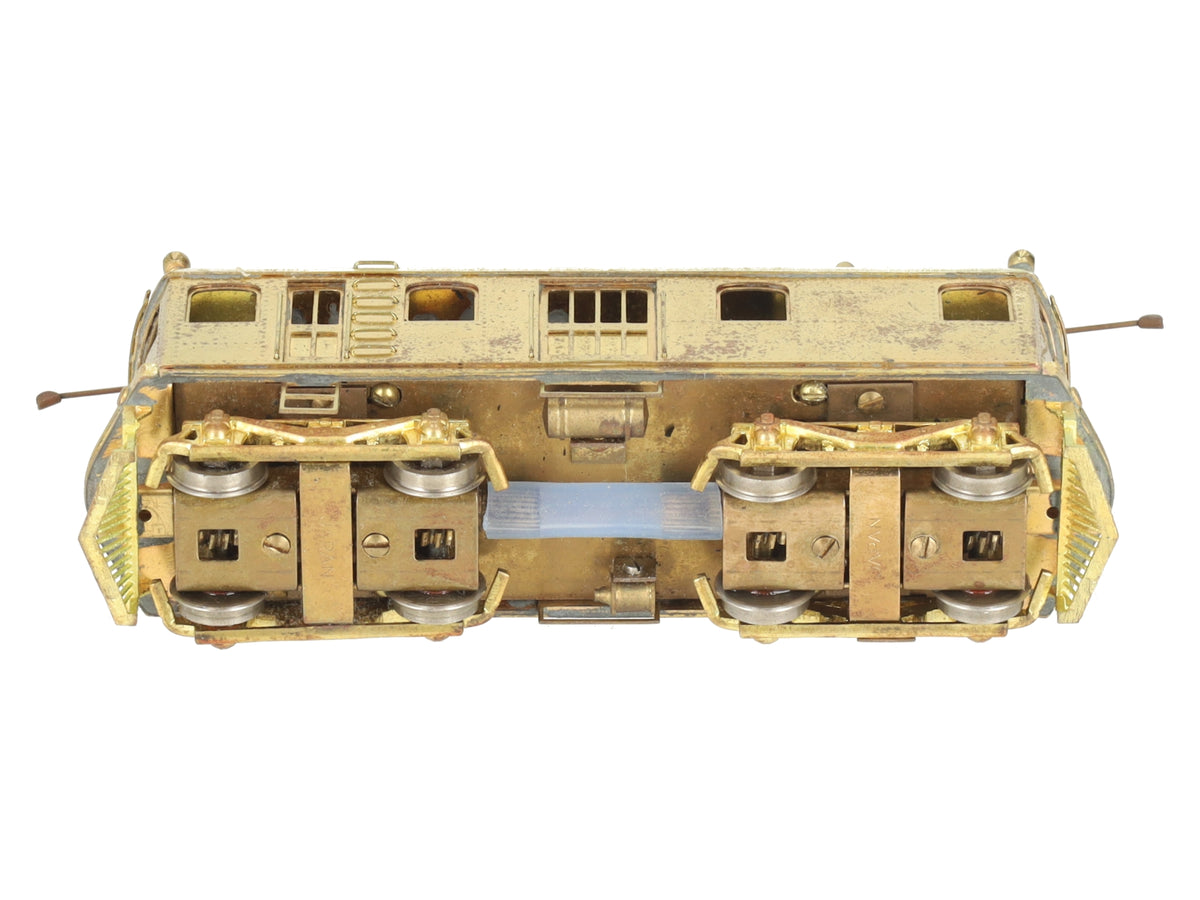 E. Suydam & Co 1561 Brass HO Illinois Terminal Class B Interurban 8 Wheel VG/Box
