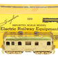 E. Suydam & Co 1561 Brass HO Illinois Terminal Class B Interurban 8 Wheel VG/Box
