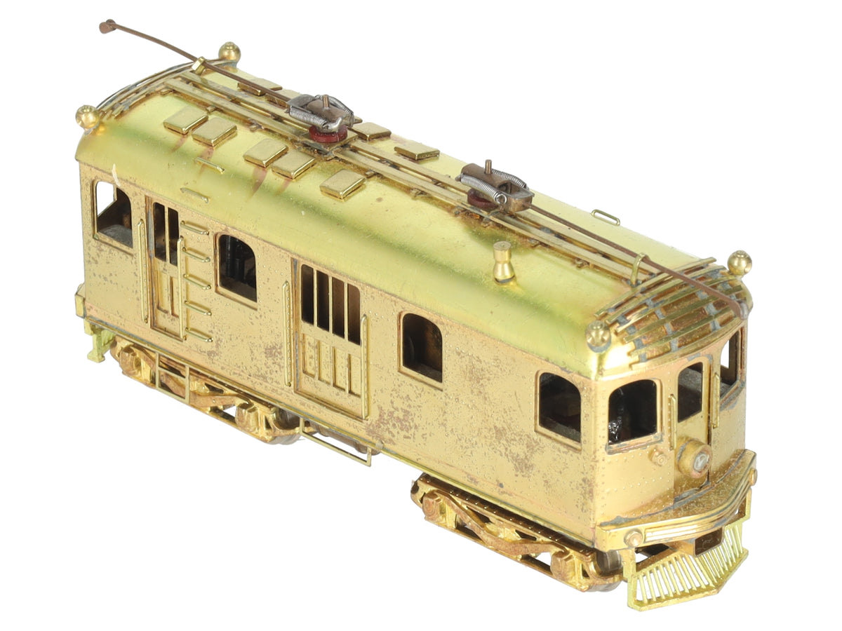 E. Suydam & Co 1561 Brass HO Illinois Terminal Class B Interurban 8 Wheel VG/Box