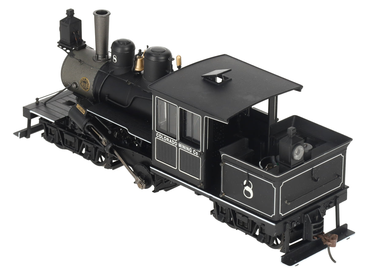 Bachmann 25762 On30 Colorado Mining Company 28-Ton Climax Steam Locomotive #8 VG/Box