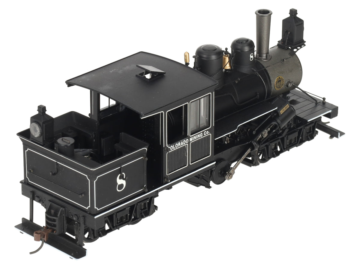 Bachmann 25762 On30 Colorado Mining Company 28-Ton Climax Steam Locomotive #8 VG/Box